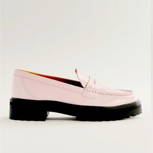 Reformation Agathea morning dew patent loafer (8)